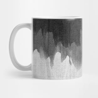 Black and Grey Smear Mug